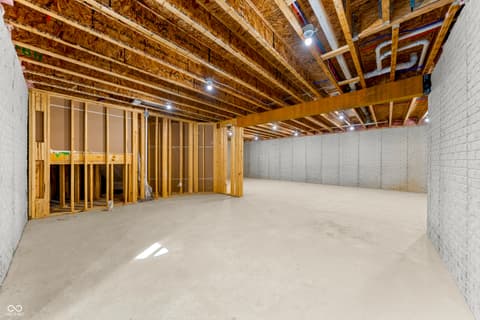 Basement at 4248 Stone Lake Drive, Zionsville, IN