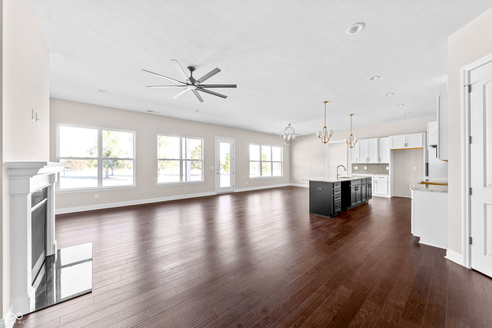 Living room at 4248 Stone Lake Drive, Zionsville, IN