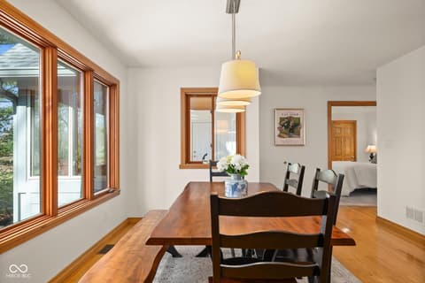 Dining room at 1086 Pebble Brook Drive, Noblesville, IN