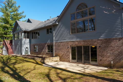 Backyard at 1086 Pebble Brook Drive, Noblesville, IN