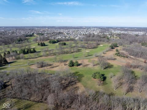 Aerial view at 1086 Pebble Brook Drive, Noblesville, IN