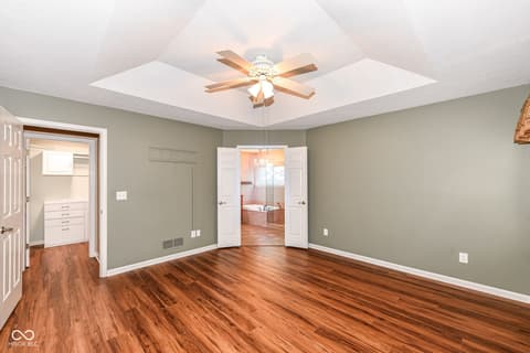 Primary bedroom at 5300 Breakers Way, Carmel, IN