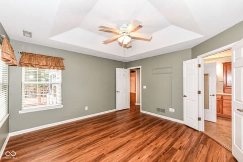 Primary bedroom at 5300 Breakers Way, Carmel, IN