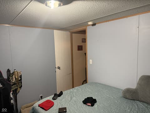 Bedroom at 5075 Van Bibber Lake Estate, Greencastle, IN