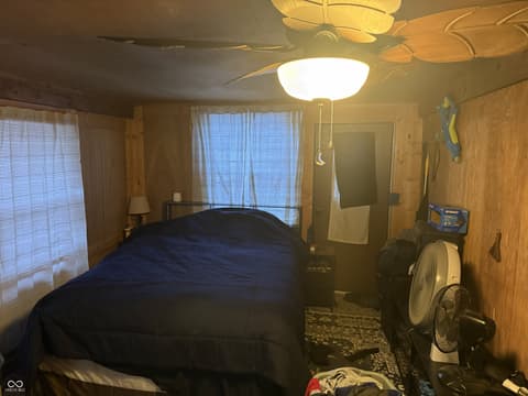 Bedroom at 5075 Van Bibber Lake Estate, Greencastle, IN