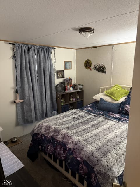 Bedroom at 5075 Van Bibber Lake Estate, Greencastle, IN