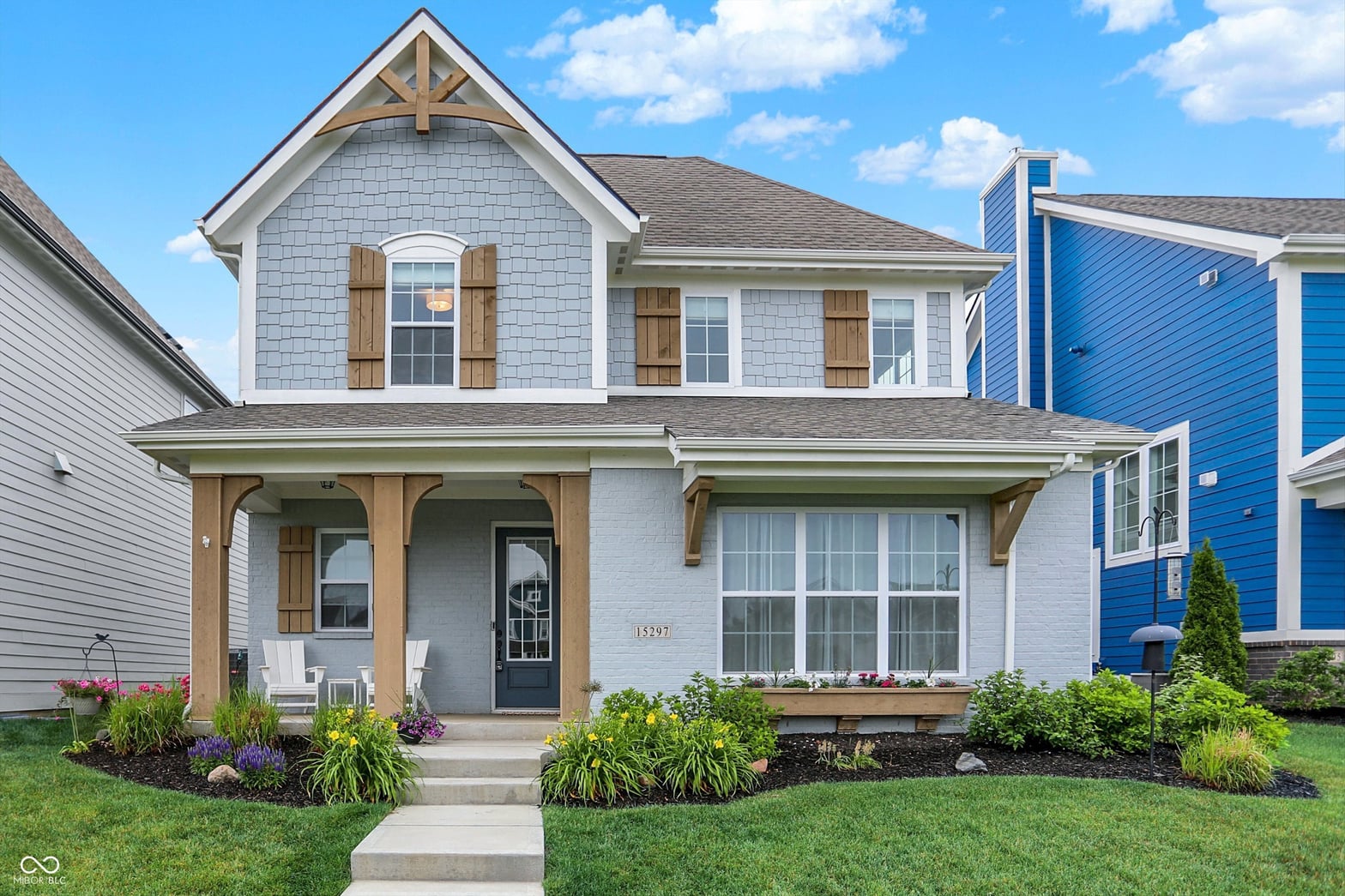 Front exterior at 15297 Fairlands Drive, Westfield, IN
