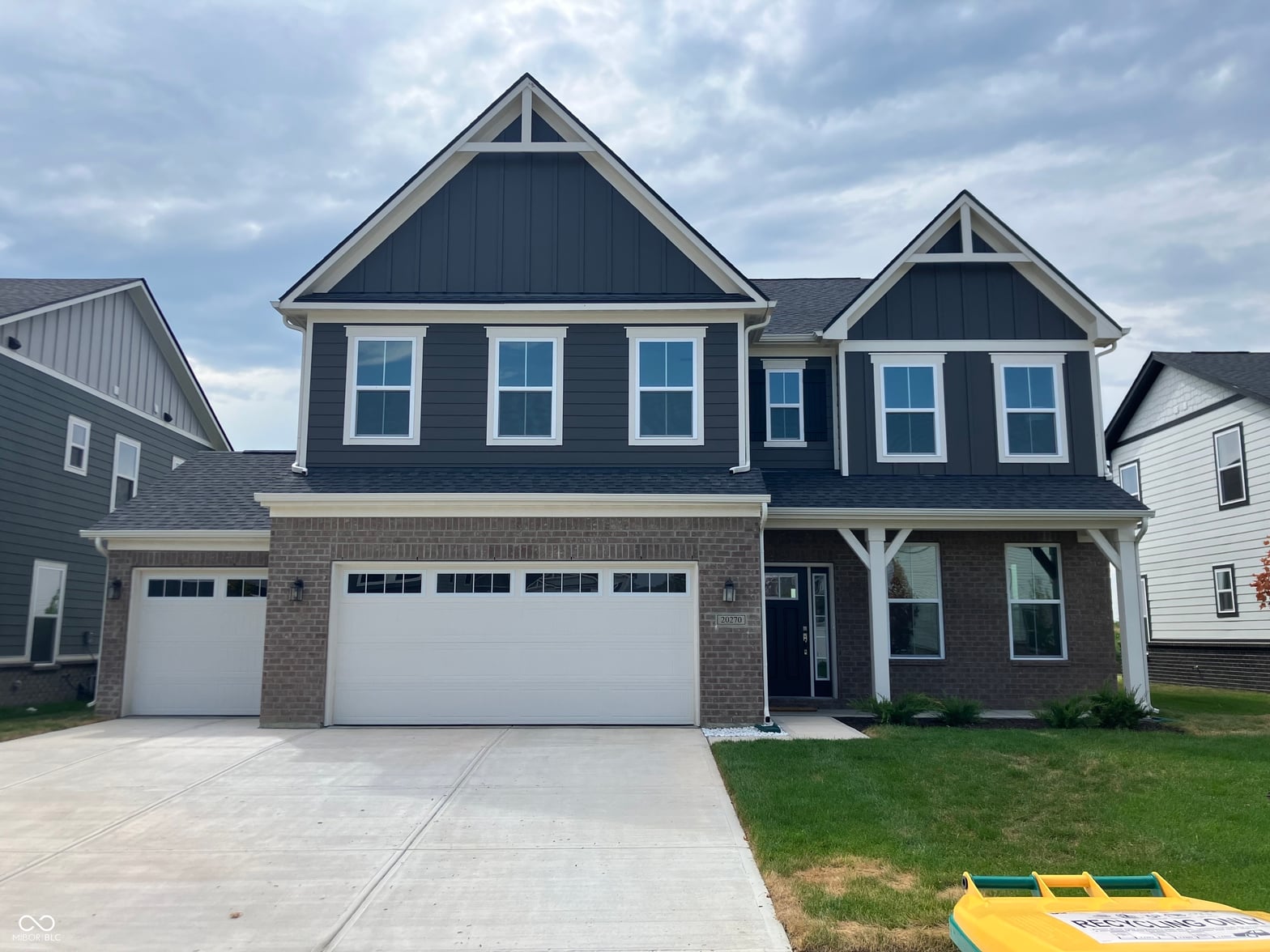 Front exterior at 20270 Hudson Bay Lane, Westfield, IN
