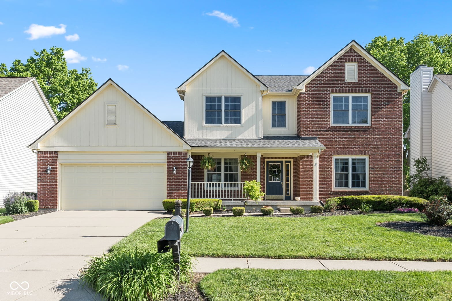 Front exterior at 11866 Weathered Edge Drive, Fishers, IN