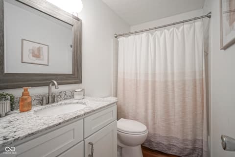 Bathroom at 10920 Gate Circle, Fishers, IN