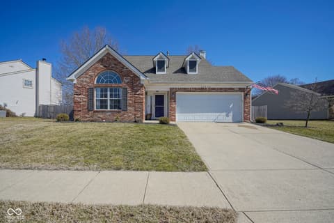 Front exterior at 10920 Gate Circle, Fishers, IN