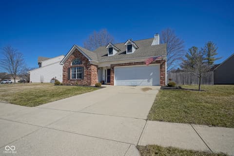 Front exterior at 10920 Gate Circle, Fishers, IN