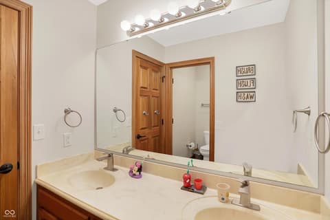 Bathroom at 11850 Deer Walk Drive, Cicero, IN