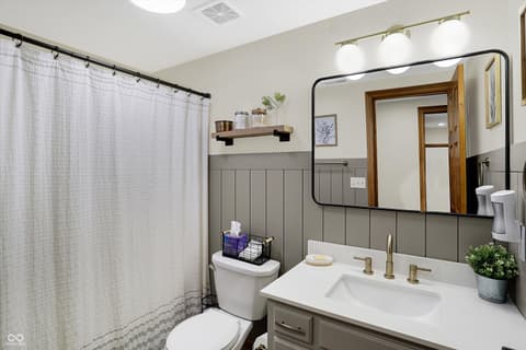 Bathroom at 11850 Deer Walk Drive, Cicero, IN