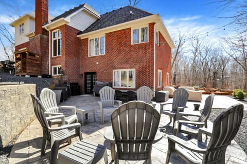 Outdoor living area at 11850 Deer Walk Drive, Cicero, IN