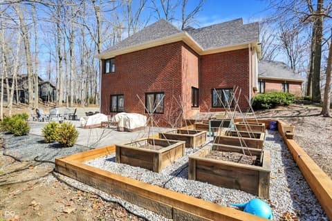 Side exterior at 11850 Deer Walk Drive, Cicero, IN
