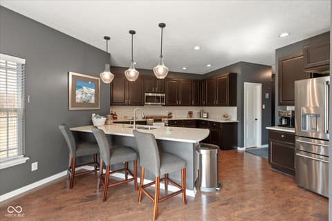 Kitchen at 7675 Winding Lake Drive S, Noblesville, IN
