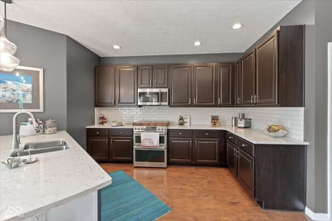 Kitchen at 7675 Winding Lake Drive S, Noblesville, IN