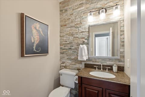 Bathroom at 7675 Winding Lake Drive S, Noblesville, IN