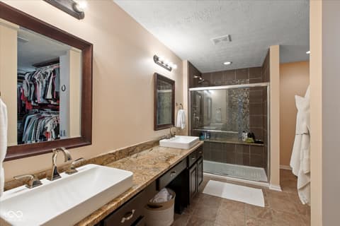 Bathroom at 7675 Winding Lake Drive S, Noblesville, IN