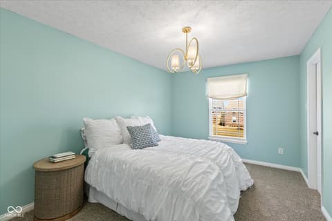 Bedroom at 7675 Winding Lake Drive S, Noblesville, IN
