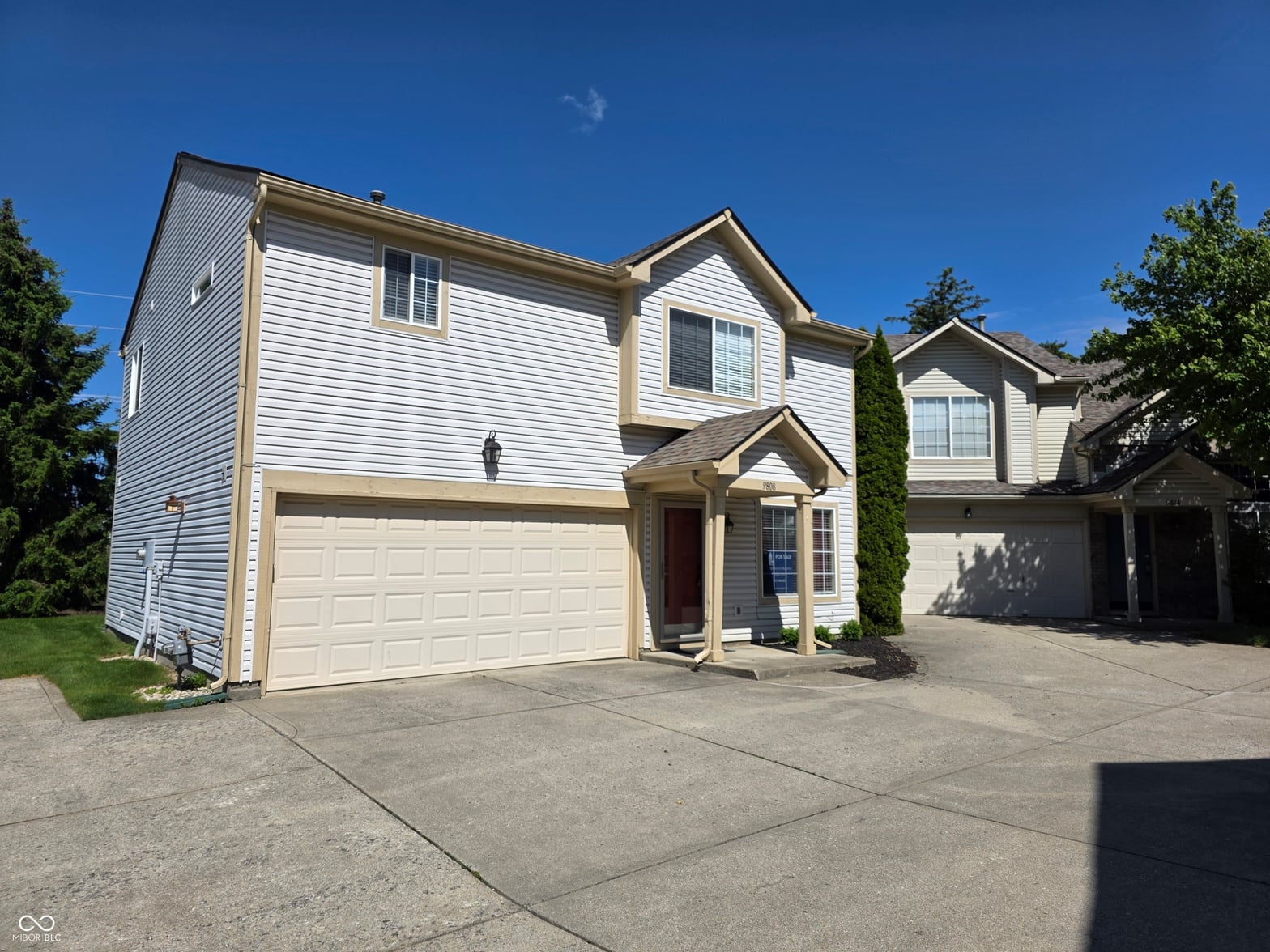 Front exterior at 9808 Worthington Boulevard, Fishers, IN