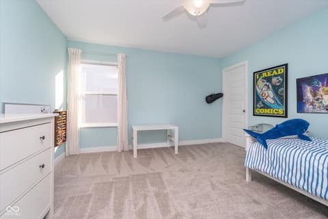 Bedroom at 19477 Quilling Lane, Noblesville, IN