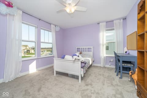 Bedroom at 19477 Quilling Lane, Noblesville, IN