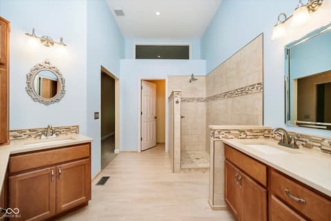Primary bathroom at 3034 Tiffany Court, Carmel, IN
