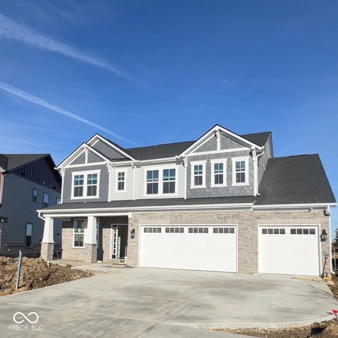 Front exterior at 20472 Hudson Bay Lane, Westfield, IN