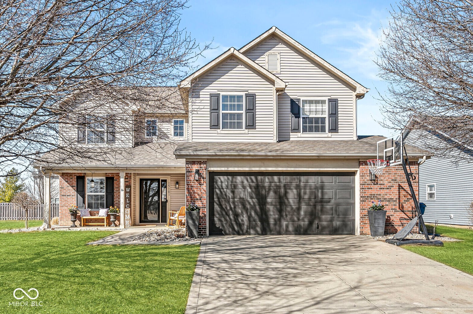 Front exterior at 15101 Proud Truth Drive, Noblesville, IN