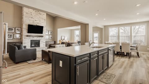 Kitchen at 14879 Thornapple Drive, Carmel, IN