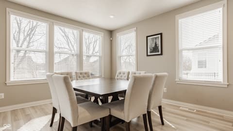 Dining room at 14879 Thornapple Drive, Carmel, IN
