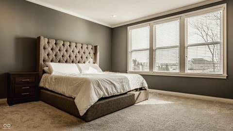 Primary bedroom at 14879 Thornapple Drive, Carmel, IN