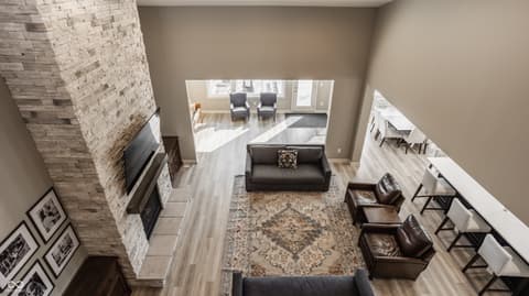 Living room at 14879 Thornapple Drive, Carmel, IN