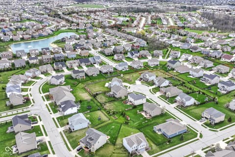 Aerial view at 16753 Workington Way, Westfield, IN