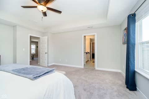 Primary bedroom at 11180 Jubilation Way, Noblesville, IN