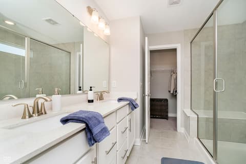 Primary bathroom at 11180 Jubilation Way, Noblesville, IN