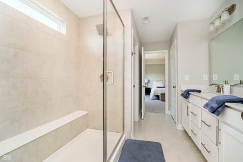 Primary bathroom at 11180 Jubilation Way, Noblesville, IN