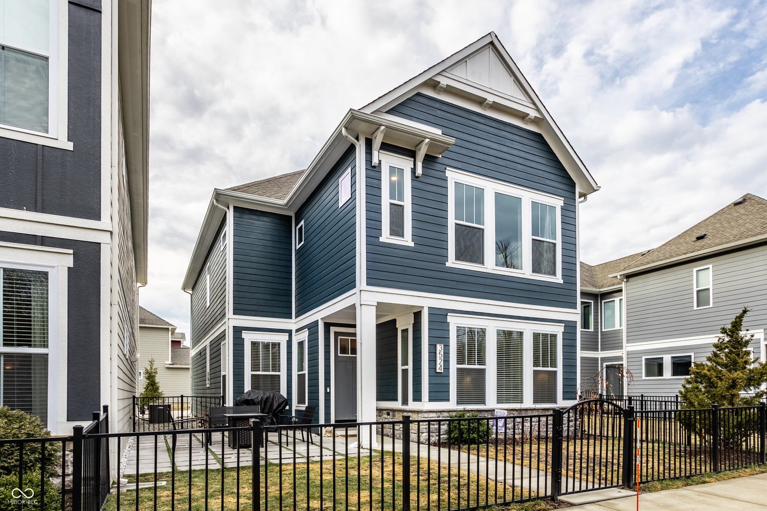 Front exterior at 3524 Tolworth Lane, Westfield, IN