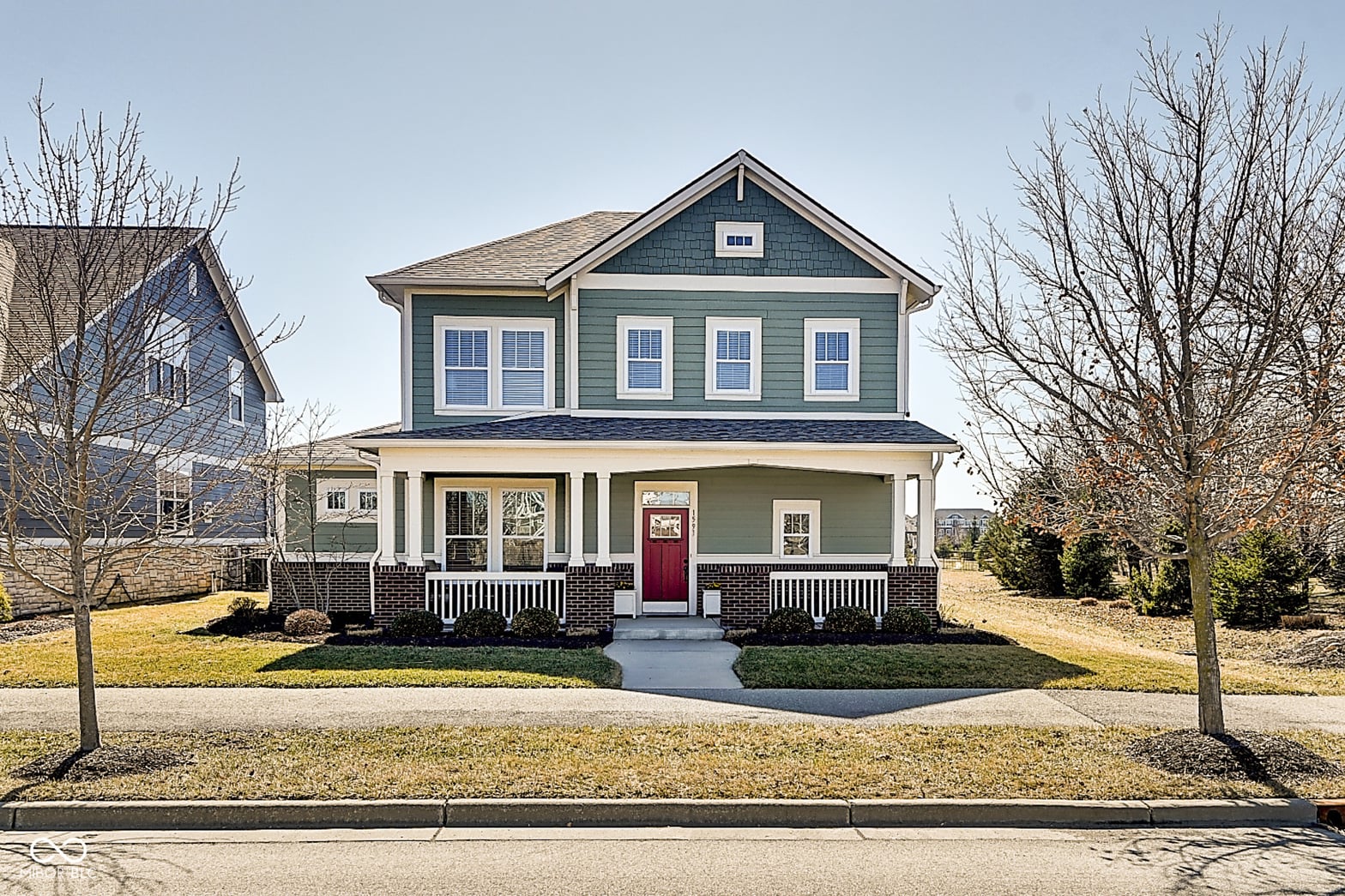 Front exterior at 1591 W 151st Street, Westfield, IN