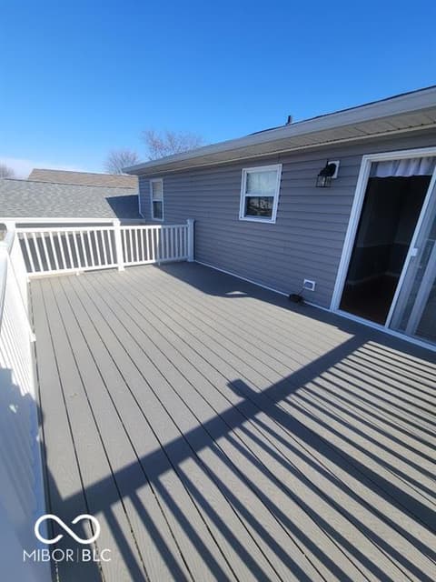 Outdoor living area at 4930 Candy Spots Drive, Indianapolis, IN