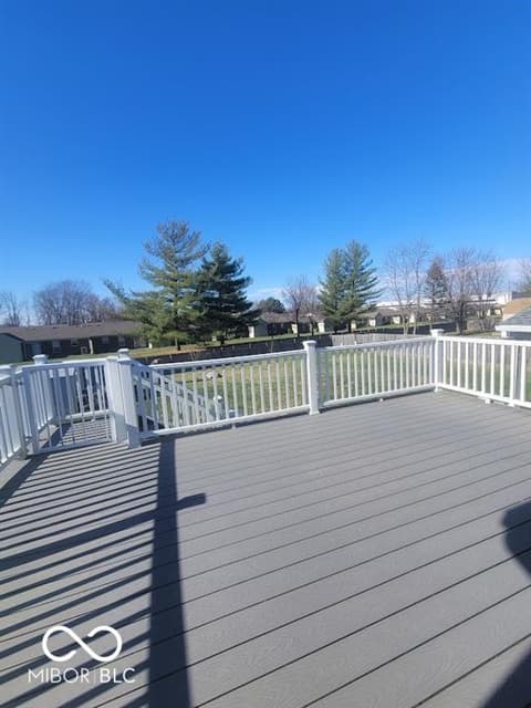 Outdoor living area at 4930 Candy Spots Drive, Indianapolis, IN