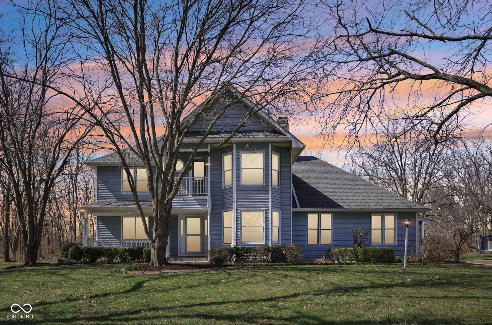 Front exterior at 405 Bays Drive, Noblesville, IN