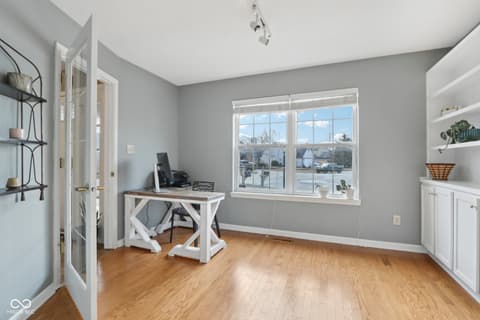 Home office at 17739 Willow Creek Way, Westfield, IN