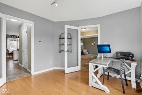 Home office at 17739 Willow Creek Way, Westfield, IN