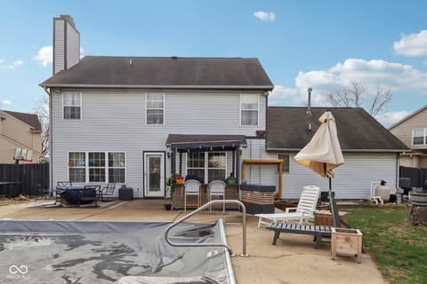 Backyard at 17739 Willow Creek Way, Westfield, IN