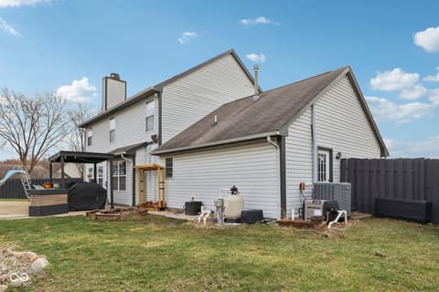 Backyard at 17739 Willow Creek Way, Westfield, IN