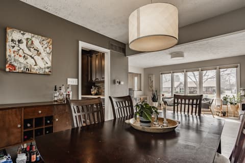 Dining room at 4528 Brookshire Parkway, Carmel, IN