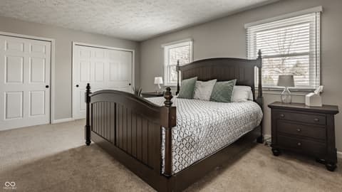 Primary bedroom at 4528 Brookshire Parkway, Carmel, IN